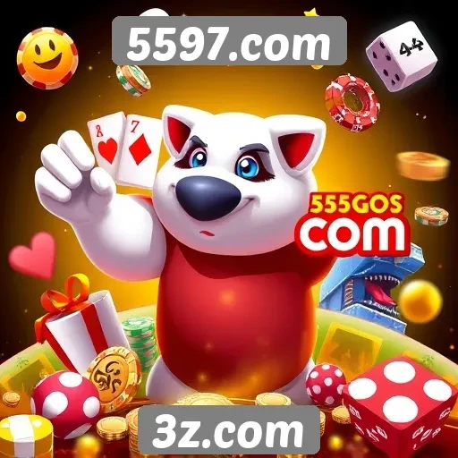 Diversidade de gêneros de jogos disponíveis em 5597.com