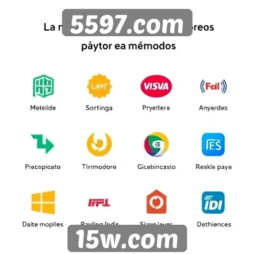 Metodos de pagamento aceitos no 5597.com